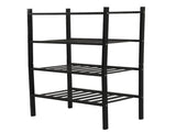 Bamboo Shoe Rack Stackable Shoe Shelf Storage Organizer for Closet Entryway Hallway Bathroom Living V1294-YM0703-3117230098011
