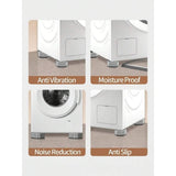 4-Pack Anti-Vibration Washing Machine Pads Non-Slip, Shock-Absorbing & Noise-Reducing Foot Pads V1370-AZ4-25405