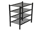 Bamboo Shoe Rack Stackable Shoe Shelf Storage Organizer for Closet Entryway Hallway Bathroom Living V1294-YM0703-3117230098011