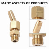 24Pcs 1/8inch Brass Gushing Sprays Water Nozzles Universal Water Curtain Nozzle Landscape V1366-AZ2-W-15686