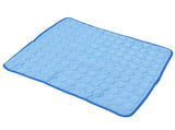 Pet Cooling Mat Breathable Soft Summer Dog Cat Sleeping Pad for Kennel Sofa Bed FloorBlue XXL V1294-YM0714-3117210151516
