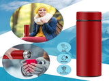 Clearance Back to School Supplies! JWDX Led Smart Touch Screen Temperature Measurement Thermos Cup V1189-LWWAL-20260325-03152
