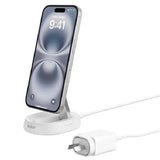 Belkin BoostCharge Pro Convertible Magnetic Wireless Charging Stand With Qi2 USB-C Cable 20W Wall V1202-V2-MPA-WIA008AUWH