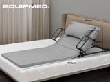 Equipmed Electric Adjustable Bed Backrest, German-Engineered Power Lifting Back Support with Remote V219-HBRELEEQFL3A