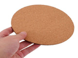 10Pcs Round Cork Plant Coasters for Flower Pots with Smooth Surface and Water Resistant Features V1192-AZ-W-27503