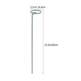 10Pcs Garden Climbing Trellis Green Iron Plant Support Rack for Potted and Outdoor Plants V1369-AZ3-W-20530