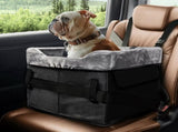 Black Car Pet Pad - Portable Dog Booster Seat for Safe and Comfortable Travel V888-ELOSUNG34269