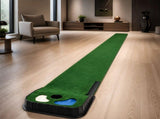 Centra Golf Putting Mat Training Aid Auto Ball Return 270cm Indoor,Green GO1007-AU
