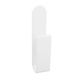 6PCS Hat Racks for Baseball Caps Acrylic Wall Mounted Self Adhesive Hat Storage Holder Wall Hat Hook V1294-YM0901-3116240033112