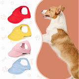 Dog Baseball for Small Medium Dogs, 2026 New Outdoor Sun Protection Hood Pet Summer Beach Peaked V1192-AZ-W-22172