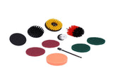 11PCS Drill Brush Attachment Power Scrubber Polishing Pad for Wall Cleaning Ground Dust Removal V1294-YM0901-3114210067011