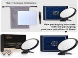 20X Magnifying Hand Mirror Two Sided Use for Makeup Application, Tweezing, and Blackhead/Blemish V178-14421