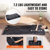 VEVOR Sauna Blanket for Detoxification, Portable Far Infrared Sauna for Home, Oxford Sauna Bag w/ V952-HWSNTNJB3171TLJS8V3