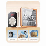Voice Amplifier Wireless with Lavalier Microphone,Portable Voice Amplifier with Laple Mic V1366-AZ2-W-22068