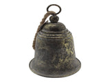 Large Hanging Bell w Rope 28cm V637-19644BEL
