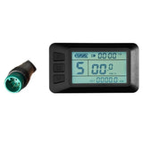 Electric Bicycle Display KT KT-LCD7U LCD Display Computer with USB Interface Waterproof Connector V1366-AZ2-W-21784