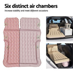 Weisshorn Car Mattress 175x130 Inflatable SUV Back Seat Camping Bed Beige CB-MT-175X130-BG