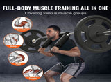 Safety Squat Bar, 318kg Fitness Squat Bar, Safety Squat Bar Attachment with Shoulder and Arm Pads, V952-GLG2YCDBS150OUNZ2V0