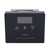 Electric Pool Thermostat Panel Touchscreen Digital Display Swimming Pool Heater Control Panel for V1294-YM0901-3111240154711