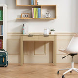 VEVOR Small Desk with Drawer Kids Desk for Bedroom Simple Study Table Light Wood V952-ETBMSZZFXXCWEQAXB001V0