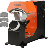 VEVOR Hat Heat Press Auto Cap Heat Press 3 Heating Pads Sublimation Transfer V952-ZDKMJ62439331U4GJV3