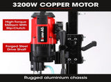 BAUMR-AG 3200W 280mm Vertical Stand Core Drill & 202mm Drill Bit Combo, for Demolition Concrete V219-DRLCREBM28V-20