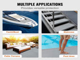 Boat Flooring, EVA Foam Boat Decking 94.5" x 45.7", Non-Slip Self-Adhesive Flooring, 29.9 sq.ft V952-CBZZFHPMDDHSZQ449V0