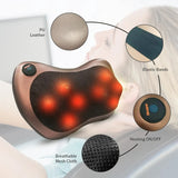 Electric Shiatsu Neck and Back Massage Pillow V1142-LP106399