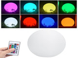LED 16 Colors Remote Control Night Light USB Charging Waterproof Spherical Lamp V1294-YM0901-3119200164611