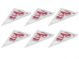 1000PCS Disposable Pastry Piping Bags Icing Fondant Cake Cream Bag Cake Decorating Tools V1294-YM0901-3118210114611