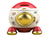 Cartoon Style Space Rocket Piggy Bank Money Bank Money Saving Jar Boys Girls Gift Romantic Pink Gold V1294-YM0703-3117230042013