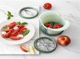Apple Slicer, Heavy Duty Apple Corer and Slicer Comfort Handles, 8-Slice Large Apple Slicer, V1189-LWWAL-20260401-07127