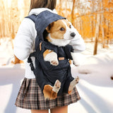 Winter Pet Front Pack Warm, Lightweight, Hands-Free, Cozy Companion for Every Journey/black V1232-CWJDBB-001