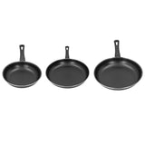 3Pcs Frying Pan Set Household Mini NonStick Pan Kitchenware for Induction Cooker Gas Stove V1294-YM0901-3118210138511