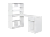 Artiss Computer Desk Bookshelf Drawer Cabinet White 120CM FURNI-O-DESK01-WH-AB