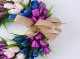 Wreath Artificial Hanging Wreath for Front Door Wall Tree Party Shop Window Decoration V1294-YM0714-211215LW02