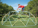 Climbing Dome, 305cm Geometric Dome Climber, 453kg Loading Jungle Gym Playground with 2 Basketballs V952-JHPDZJ10FTLQDD2DJ001V0