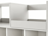 Levede Record Player Stand Vinyl Storage Cabinet Turntable Table 300 Albums EA0305-WH-AU