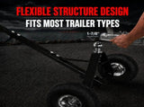 600lbs Trailer Dolly with 48mm Ball Solid Tires Portable Tow Dolly Wheel Tow V379-600LBDOLLY