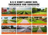 Weed Barrier Landscape 6.5*330FT Heavy Duty Garden Weed Woven PP Weed Control V952-JBXBZ65330FT39S57V0
