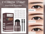 Eyebrow Print Mold Thrush, Lazy Eyebrows Fill Makeup Eyebrow Cake Waterproof Hairline Powder V201-W13194247