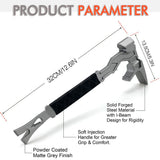15 Inch Multi-Function Demolition Tool, Hammer, Nail Puller, Multi-Use, Heavy Duty Construction, DIY V1192-AZ-W-0077