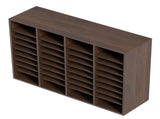 Literature Organizers, 36 Compartments Office Mailbox with Adjustable Shelves, Wood Literature V952-MZWJZLFPJBH36S6H5V0