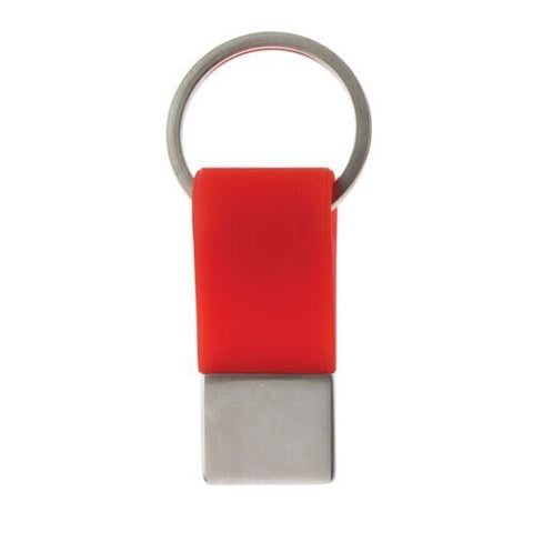 100x Coda Key Tag Keyring Key Ring School Bag Badge - Red V563-65_614-100PCS