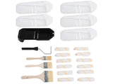 Paint Roller Set Painting Brush with Tray Home Painting Supplies Wall Painting Roller for House V1294-YM0901-3114240085011