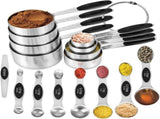 16 Piece Kitchen Measuring Set Non Slip Stackable V1237-ZY-818-256