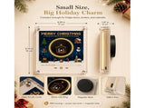 Christmas Vinyl Fridge Magnetic Music Player, Mini Record Player, NFC Discs V1366-AZ2-W-24805