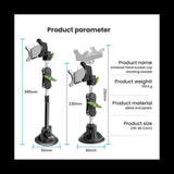 LanParte New Phone Holder Car Phone Holder Stabilizer Phone Selfie Stick 360&deg Rotating Bracket V1192-AZ-W-22874