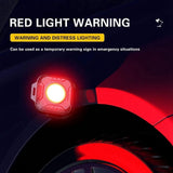 3X Mini LED Work Light,1200mAh Portable Rechargeable Magnetic Work Lights for Outdoor Camping , Car V1366-AZ2-W-14460