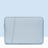 Sky Blue Leather Laptop Bag - 16 / 17 Inch Double-Layer Design PRL-4631475950DBT